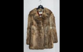 Ladies Coney Fur Jacket by Hutcheson of