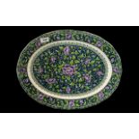 Large & Decorative Oval Platter 18" x 14