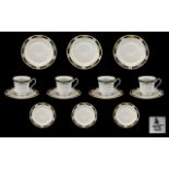 Japanese 18 Piece Tea Set in Box 'Crown