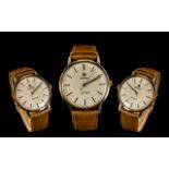 Roamer Pall Mall Gents 14ct Gold Mechani