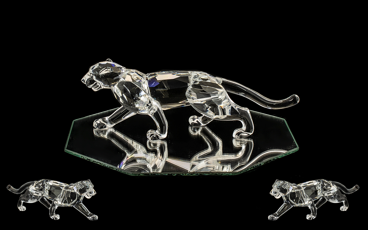 Swarovski - Superb Silver Crystal Figure