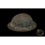 2nd World War Helmet. F.A.P To Front. In