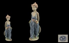 Lladro Collectors Society Hand Painted Figure for 1997 ' A Pocketful of Wishes ' Model No 7650,