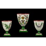 Wemyss Commemorative Queen Victoria Goblet - Date 1897. Probably Decorated by Karel Nekola,