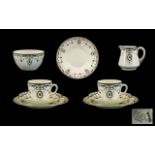 Shelley - Late Foley 10 Piece Tea Service.