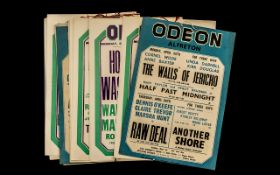 Cinema ' What's on ' Display Cards.