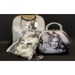 Marilyn Monroe Interest - comprising 1950s style Vanity Case by Rockability; large handbag with