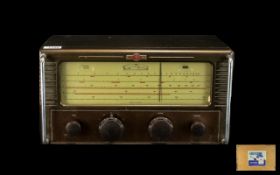 Eddystone Vintage Metal Marine Sound Receiver Radio, Model 670A - Type S670A, Serial No E/2044.