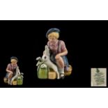 Royal Doulton Hand Painted Ltd Edition Figure ' Home Coming ' HN3295, Modelled by Adrian Hughes,
