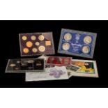 Coin Interest Coin Sets to include 1989 US uncirculated set Royal Wedding 1981 etc 7 sets in