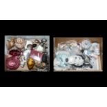 Two Boxes of Assorted Items to include glass ware and collectables.