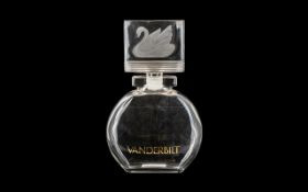 Large Shop Display Perfume Bottle, Vanderbilt by Gloria Vanderbilt. 10 Inches High.