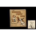 Cecil Aldin 1st Edition Book - The Mongrel Puppy Book with 12 Coloured Plates,