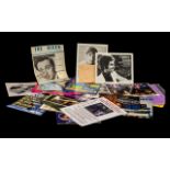 Pop Music Autographs - Terrific Collection - Stars Noted Includes Brian Jones ( Rolling Stones )