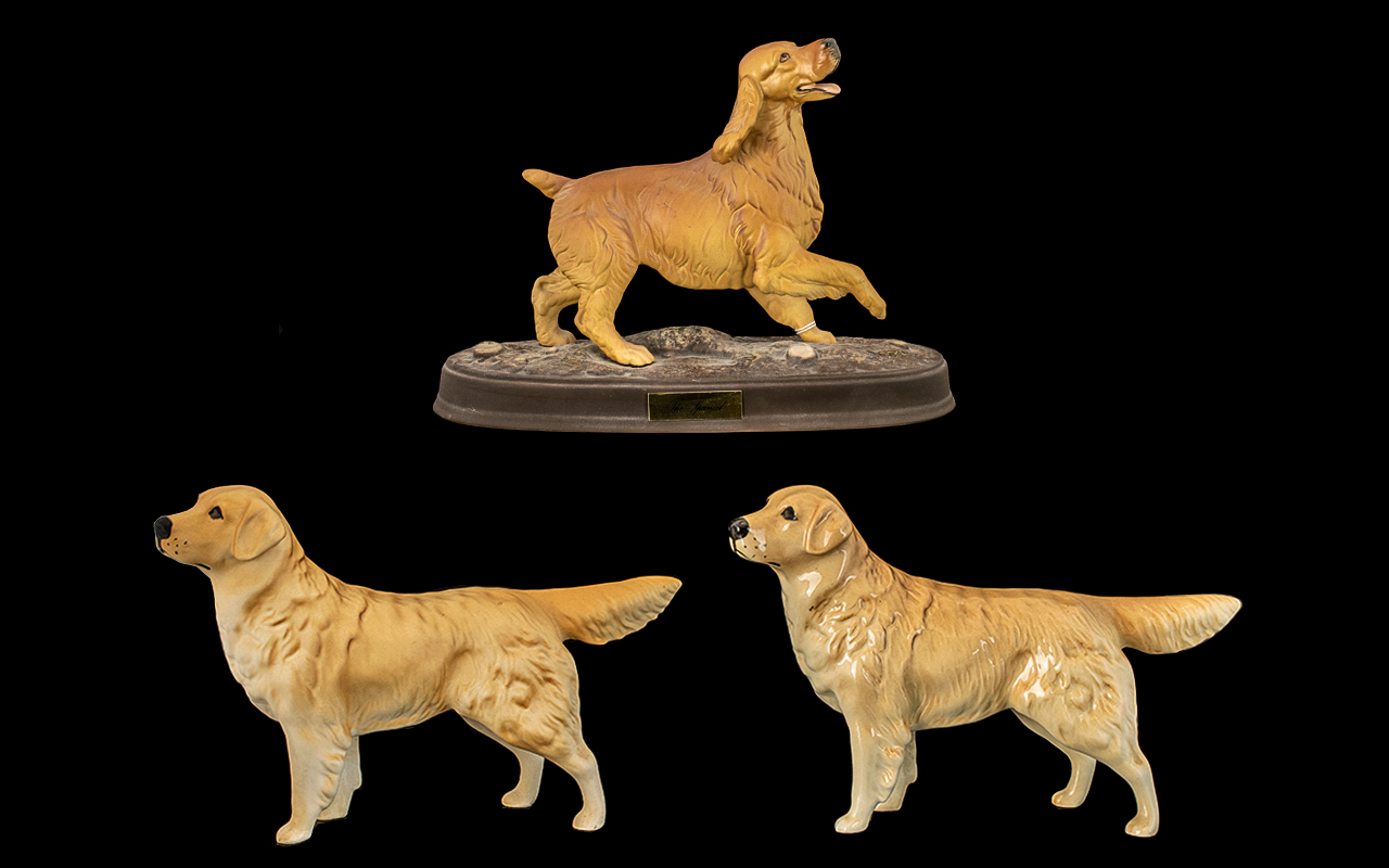 Beswick “The Spaniel” Figure Length 11.