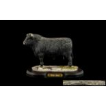 Best Breed by Naturecraft Ltd Edition Large and Superior Quality Hand Painted Bull Figure,