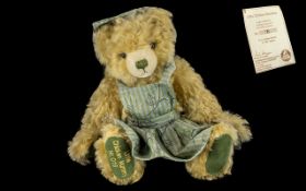 A Martin Hermann Growling German Teddy Bear Little Chicken Mummy' Limited edition no 16 of 250.