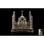Chinese Antique Silver Model of The Taj-Ma-Hal India,
