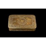 1914 - 1918 Great War - Queen Mary's Brass Christmas Box 1914.