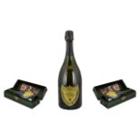 Dom Perigon Vintage 1998 - Top Year Bottle of Champagne with Display Box and Booklet. Top Quality