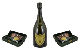 Dom Perigon Vintage 1998 - Top Year Bottle of Champagne with Display Box and Booklet. Top Quality