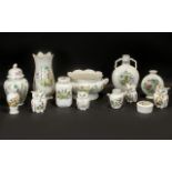 A Small Collection of Aynsley Wild Tudor and Pembroke Design (13) pieces in total.