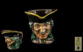 Royal Doulton Variant Sample - Colour of ' Dick Turpin ' Wearing a Green Coat with a Black Hat,
