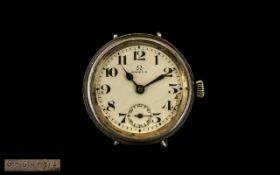 Gents Omega Watch. Early 20th Century Gents Watch - Dated 1914. Untested. Please See Photo.