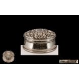 Silver Trinket/Jewellery Box fully hallmarked for Birmingham,