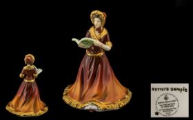 Rare Doulton Figure of The Eleventh Day of Christmas - Factory Artists Sample Colour Prototype,