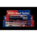 The Esso Collection Boxed Van Set Comprises Esso Car Transporter and Esso Road Tanker.