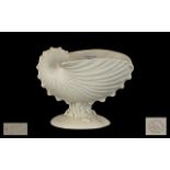 Wedgwood Nautilus Shell Centrepiece, a table vase bearing impressed marks, 7.