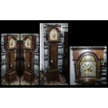Edwardian 'Granddaughter' Long Case Clock with a 7.