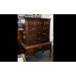 Victorian Mahogany Chest on Chest,