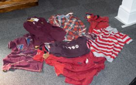 Assorted Clothing, to include: Rugby Shirts, T Shirts, Polo Shirts By Tom Joule, Jack Wills top,