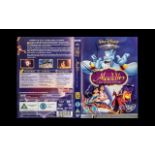 Aladdin Sensational DVD Cover Signed By Legendary Comedian &amp;