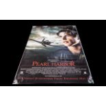 Pearl Harbor Very Rare 2 Giant Promo Lobby Poster Set Signed By Acclaimed Cast &amp;