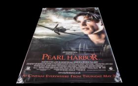 Pearl Harbor Very Rare 2 Giant Promo Lobby Poster Set Signed By Acclaimed Cast &amp;