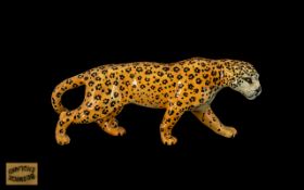 Beswick Wild Animal Hand Painted Figure ' Leopard ' Model No 1082. Designer A. Gredington.