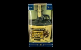 Lambs Navy Rum Decanter ( Full ) Bottled 1980's. Bottle Strength 40%, Bottle Size 75 cl.