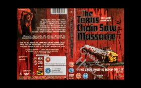 Texas Chain Saw Massacre Signed DVD Cover A must for any horror fan or collector.