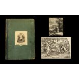 Choice Collection of Woodcut Proofs by Thomas and John Bewick in a Folio sized album,