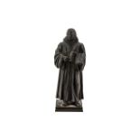 Fine Quality Antique Bronzed Figure of a German Person of Note,