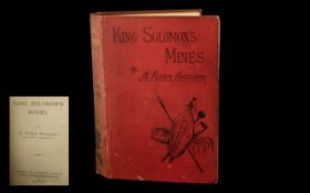 King Solomon's Mines by H Rider Haggard, Cassell and Co.