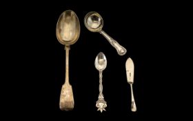 Silver Spoon - Maker J.R, Sheffield 1923, 8.