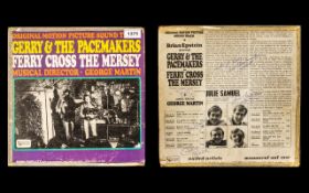 Ferry Across The Mersey Original USA Film Soundtrack L.P, On Reverse Signed by All 4 x Gerry and The