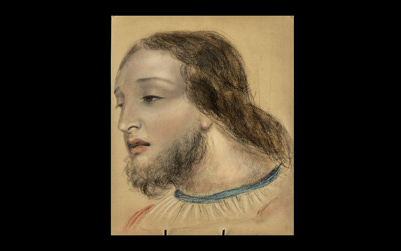 A Fine Quality Victorian Pastel Drawing