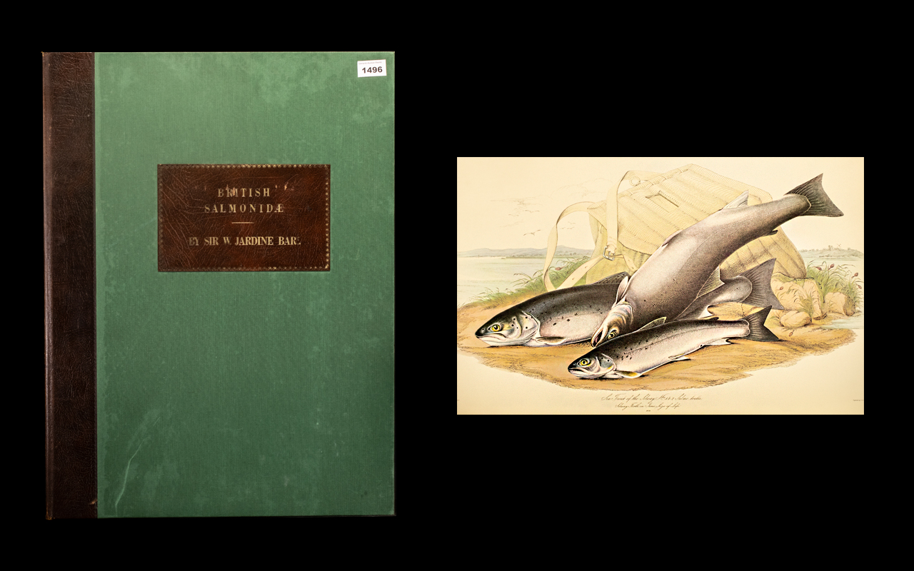 British Salmonidae by Sir W Jardine. Bar - Image 3 of 3