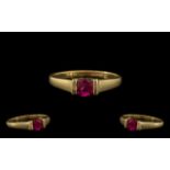 Ladies Attractive 9ct Gold Pink Tourmali