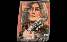John Lennon - The Beatles - Original America issued Blanket. 1975. Wonderful.